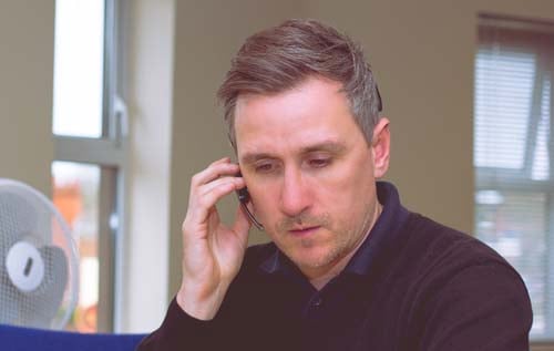 Andrew on the phones