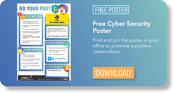 CTA Download- Free cyber security poster