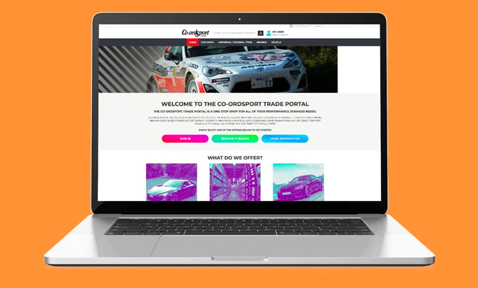 IT services for distributor motorsport automotive