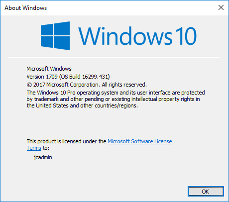 Microsoft Windows Pop Up