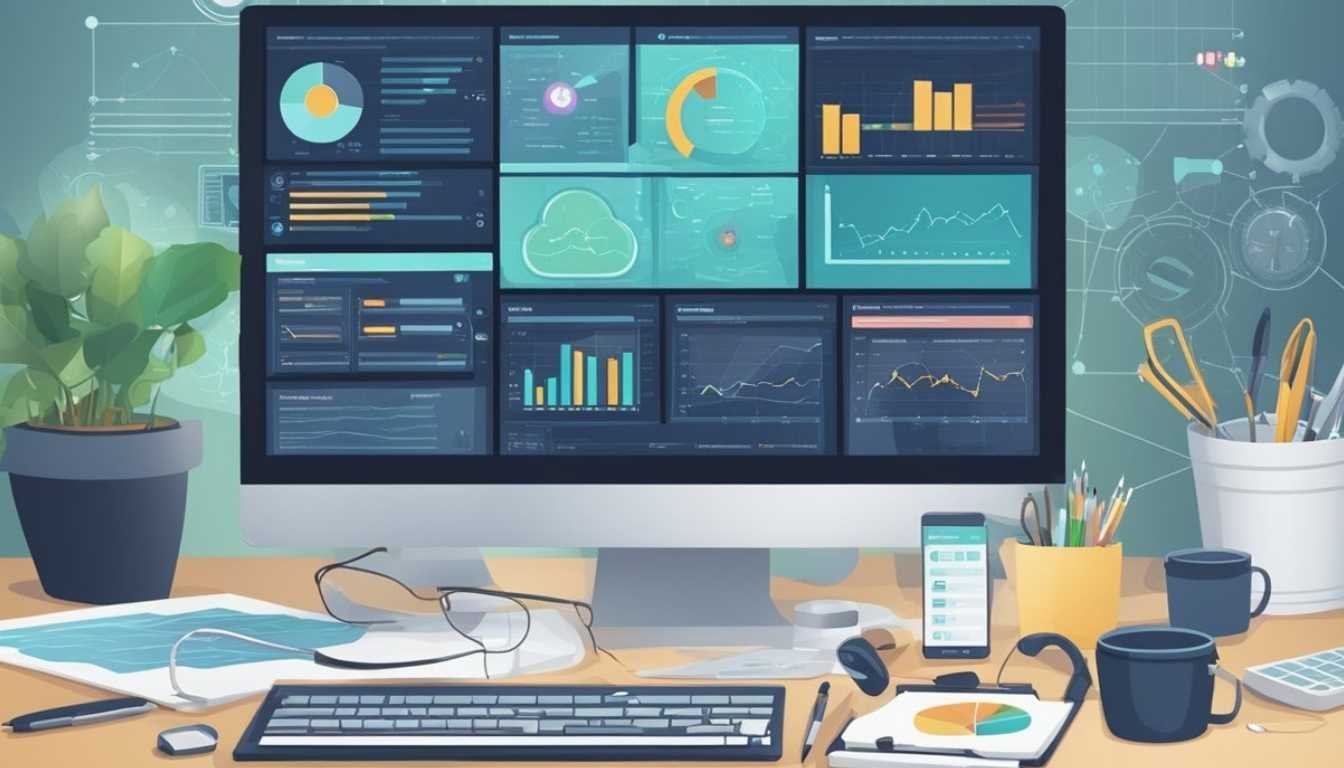 monitor with analysis of cyber security posture
