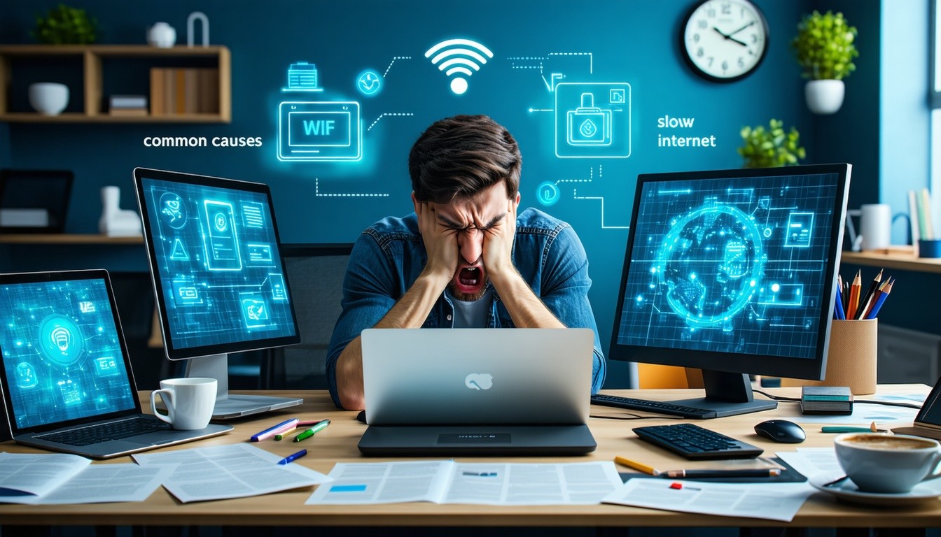 Why Is My Internet So Slow? 7 Common Causes (And How to Fix Them)