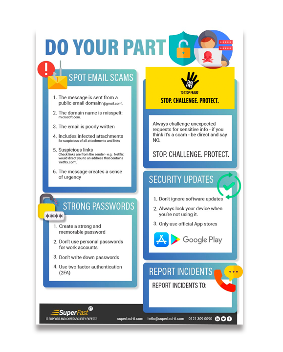 Free Cyber Security Poster