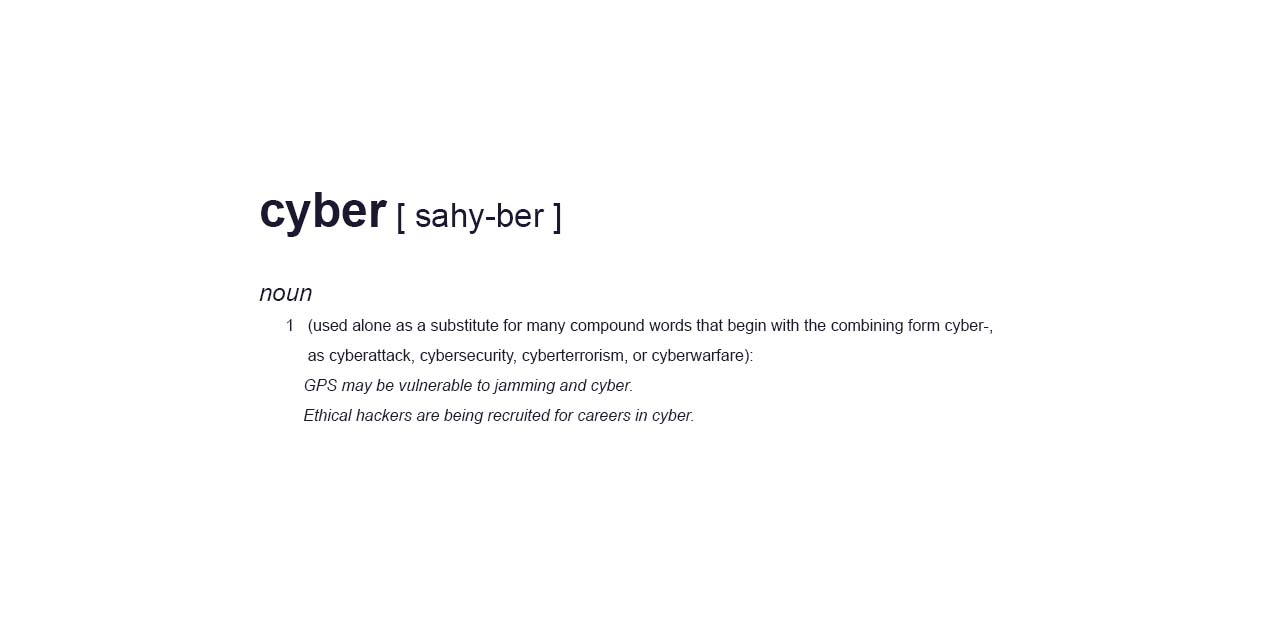 Cyber Security Glossary