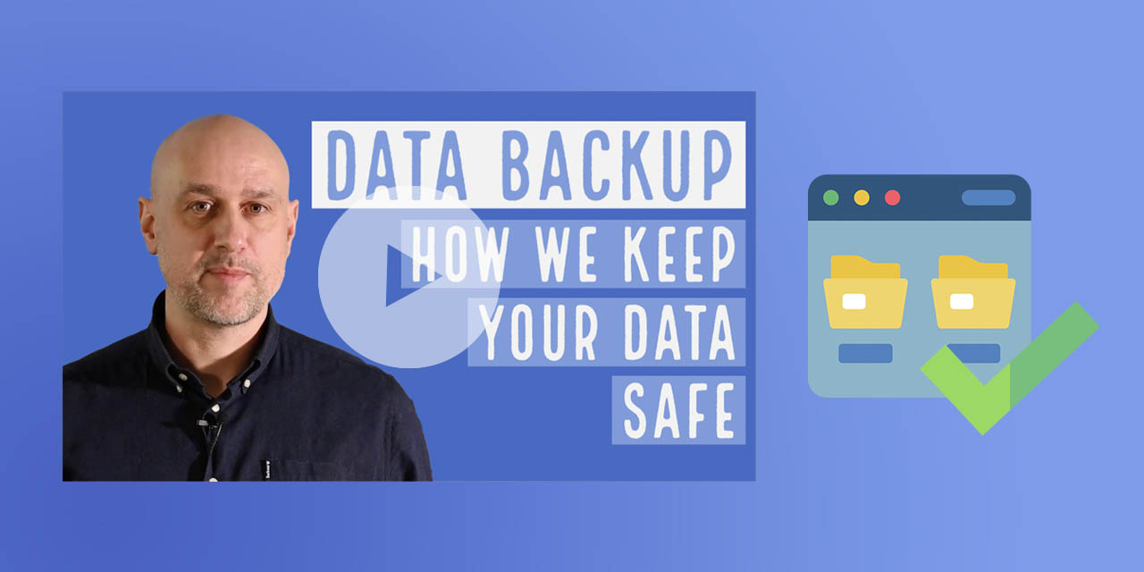 How do we backup your data?